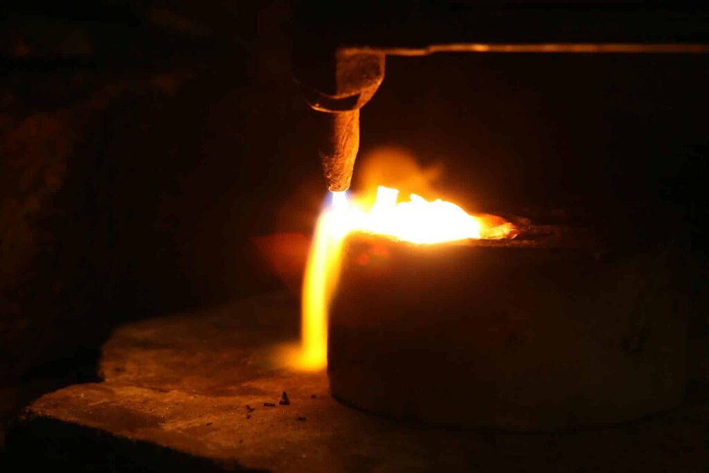 lead exposure at gopher during a smelting process